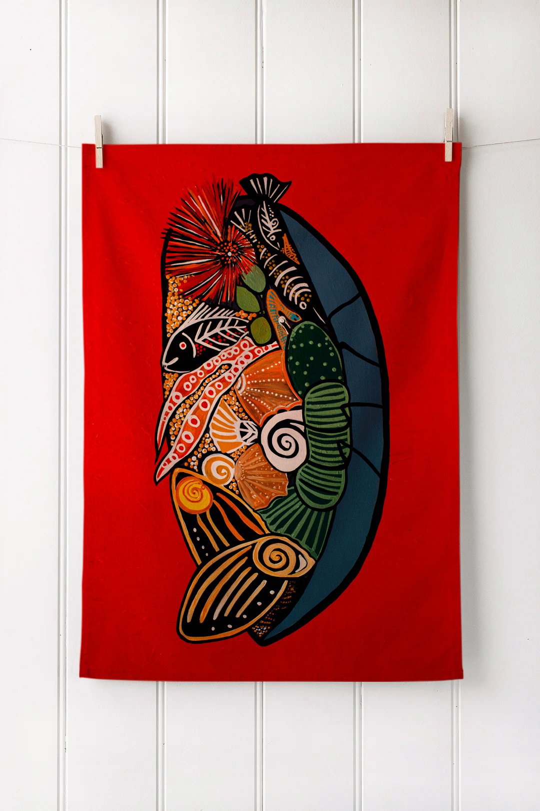 Coastal Tucker - Tea Towel