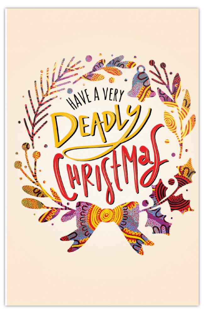 Have a Very Deadly Christmas wreath