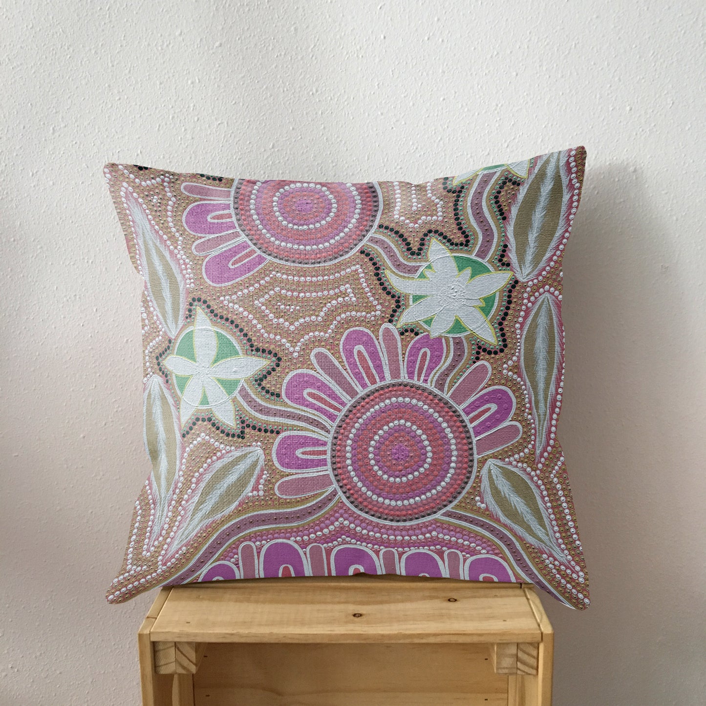 How The Flannel Flower Came To Be - Cushion Cover