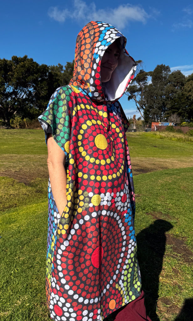 Close Connected Communities - Hooded Towel