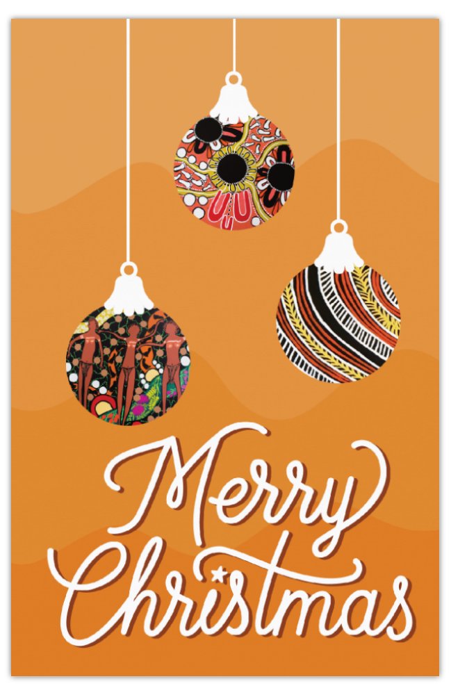 Merry Christmas Orange