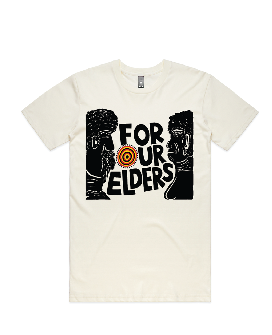 For Our Elders Colour Design - White