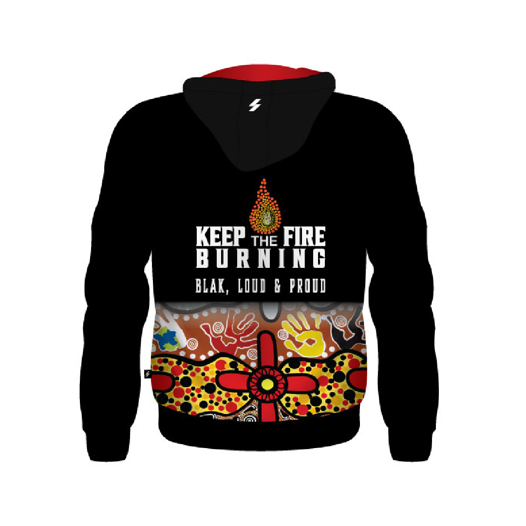 Blak, Loud & Proud sublimated Hoody