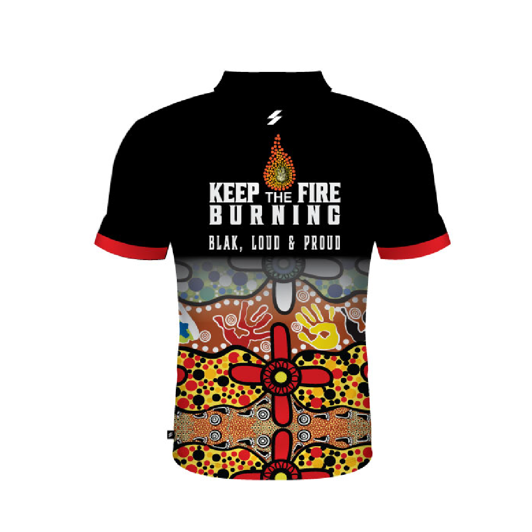 Blak, Loud & Proud sublimated Polo Shirt