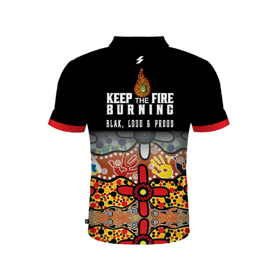 Blak, Loud & Proud sublimated Polo Shirt