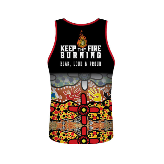 Blak, Loud & Proud Sublimated Singlet