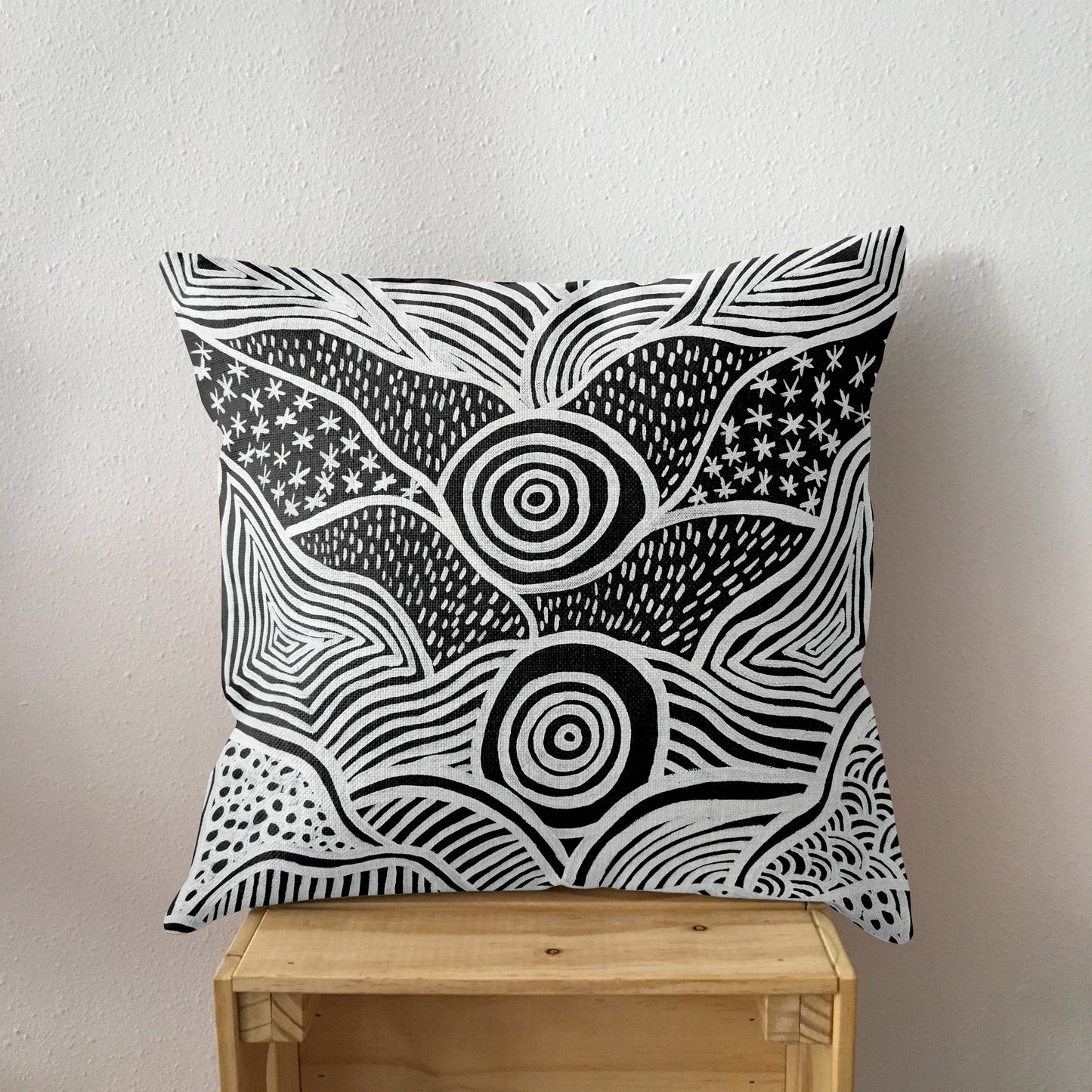 Patterns of the Land - Cushion Cover