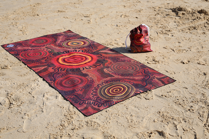 Womens Birthing Grounds - Sand-free Beach Towel