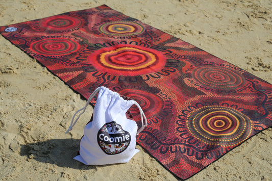Womens Birthing Grounds - Sand-free Beach Towel