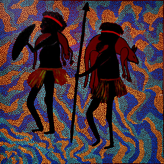 Munjari/Tucker Hunted Caught  - Original Artwork