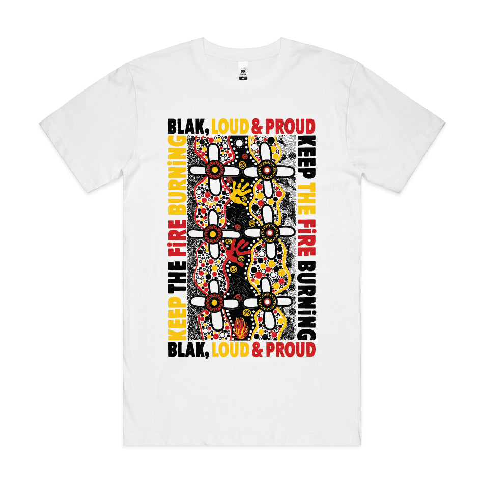 Blak, Loud & Proud Colour Print Tee