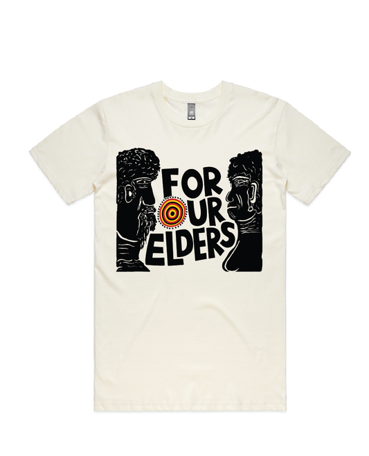 For Our Elders Colour Design - White