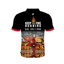 Load image into Gallery viewer, Blak, Loud &amp; Proud sublimated Polo Shirt
